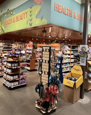 Health and Beauty section. There are 2 other isles dedicated to vitamins & supplements - a massive selection. at Natural Grocers in Rochester