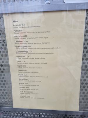 No vegan options at La Loggia in Mechelen