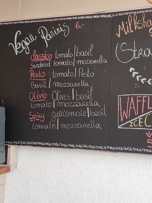 Vegan paninis at Charlotte's by De Brugsche Tafel in Bruges