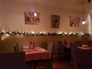 interior at Charlotte's by De Brugsche Tafel in Bruges