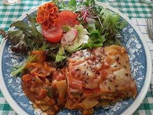 lasagne at Charlotte's by De Brugsche Tafel in Bruges