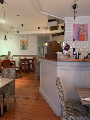 Indoors at Charlotte's by De Brugsche Tafel in Bruges