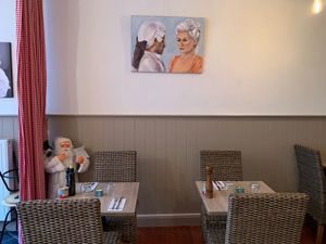 Indoors at Charlotte's by De Brugsche Tafel in Bruges