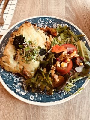 Lasagna  at Charlotte's by De Brugsche Tafel in Bruges