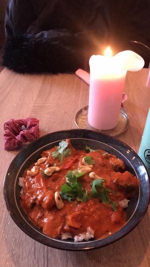 All vegan, menu changes day to day. The staff are amazing and the food is even better (if that’s possible). If you only have one meal in Bruges, eat here. Cash only.  at Charlotte's by De Brugsche Tafel in Bruges