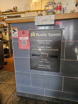  at Rustic Spoon in North Hollywood
