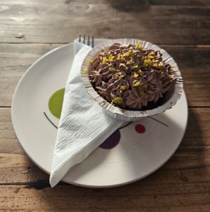 Cupcake at Tyke Kafe in Izmir