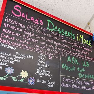 And salads too! at Bluebird Pizza in Roseburg