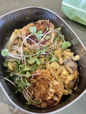   at a'a Roots Health Cafe in Lahaina