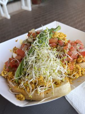   at a'a Roots Health Cafe in Lahaina