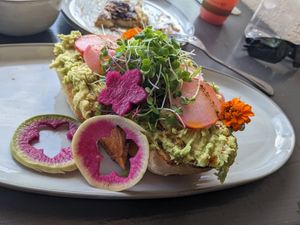  at a'a Roots Health Cafe in Lahaina