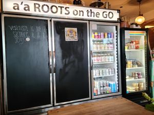 Grab & Go Case at a'a Roots Health Cafe in Lahaina