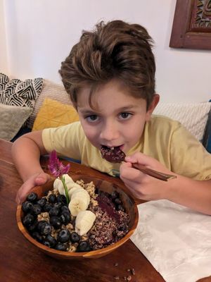Buzz bowl at a'a Roots Health Cafe in Lahaina