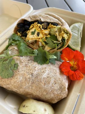   at a'a Roots Health Cafe in Lahaina