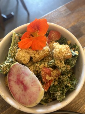 caesar salad (part of soup combo)  at a'a Roots Health Cafe in Lahaina