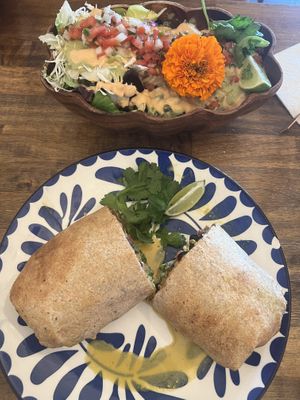   at a'a Roots Health Cafe in Lahaina