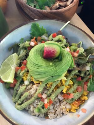 Naked Burrito!! at a'a Roots Health Cafe in Lahaina