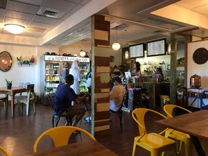 Inside at a'a Roots Health Cafe in Lahaina