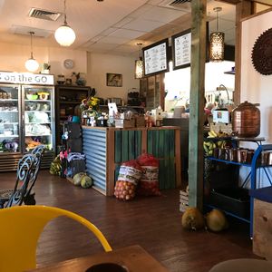 Sweetest counter at a'a Roots Health Cafe in Lahaina