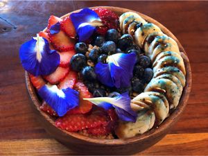 Blu-phoria Bowl at a'a Roots Health Cafe in Lahaina