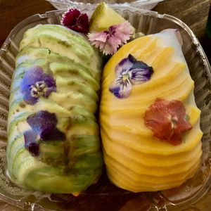 Spring rolls at a'a Roots Health Cafe in Lahaina