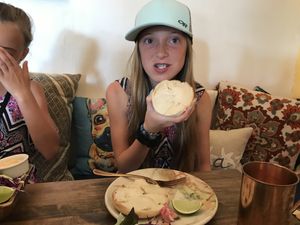 “Cream cheese” better than dairy cream cheese  at a'a Roots Health Cafe in Lahaina
