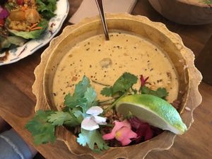 Curry of the Day  at a'a Roots Health Cafe in Lahaina