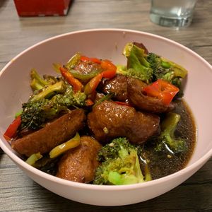 Korean BBQ ribs at VeggiEAT - Henderson in Henderson