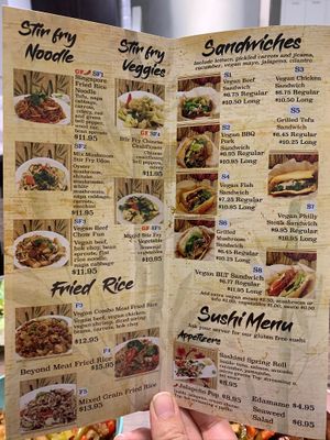 Menu 10/3/20 at VeggiEAT - Henderson in Henderson