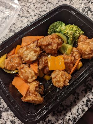Orange Chicken at VeggiEAT - Henderson in Henderson