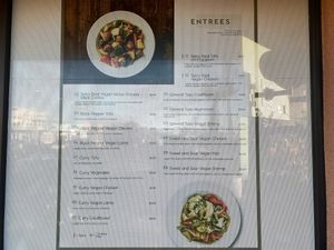 Window Menu Entrees at VeggiEAT - Henderson in Henderson