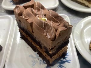 vegan chocolate mousse cake at VeggiEAT - Henderson in Henderson