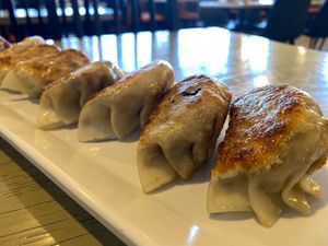 vegan pot stickers at VeggiEAT - Henderson in Henderson