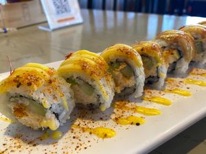 vegan spicy mango roll at VeggiEAT - Henderson in Henderson