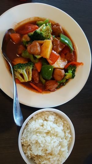 sweet and sour chicken at VeggiEAT - Henderson in Henderson