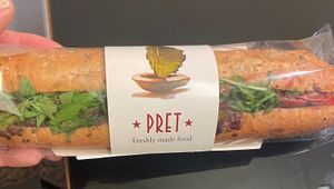 Fresh and a good vegan alternative for lunch.   at Pret A Manger - Earls Court in South West London