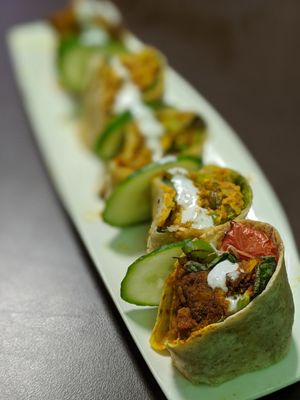 Sri Lanka roll $8.50 at New Green Pasture Cafe 新绿园 in Central Singapore