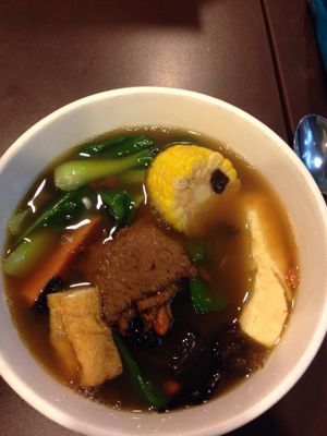 bak kut teh mee suah at New Green Pasture Cafe 新绿园 in Central Singapore