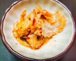 kimchi at New Green Pasture Cafe 新绿园 in Central Singapore