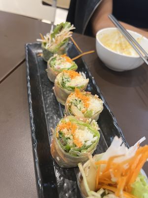 Vietnamese roll  at New Green Pasture Cafe 新绿园 in Central Singapore