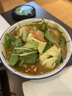 Laksa  at New Green Pasture Cafe 新绿园 in Central Singapore