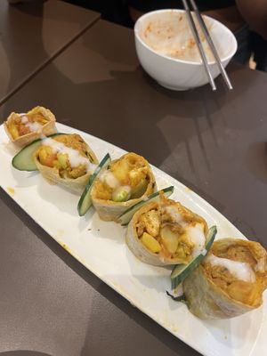 Sri lanka rolls  at New Green Pasture Cafe 新绿园 in Central Singapore
