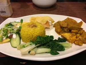 Nasi Briyani  at New Green Pasture Cafe 新绿园 in Central Singapore