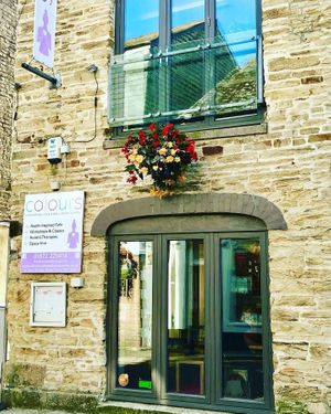 Front of premises  at Colours Cafe & Wellbeing Centre in Truro