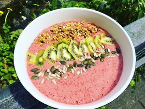 New smoothie bowls at Colours Cafe & Wellbeing Centre in Truro