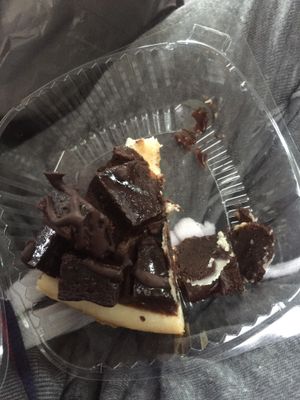 Brownie “cheese” cake at House of Flavor in Bayonne