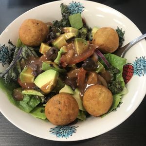 Falafel salad at House of Flavor in Bayonne