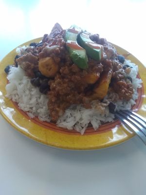 Stuffed Plantains - enough for 2 meals! at House of Flavor in Bayonne