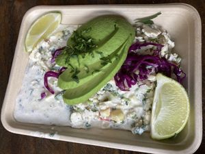 Cauliflower ceviche at Chisme Cantina in San Francisco