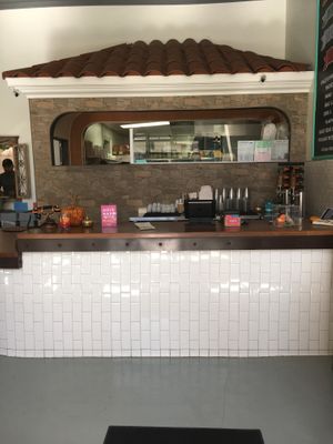 Counter at Chisme Cantina in San Francisco